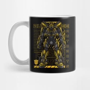 Yellow Bee Transform Mug